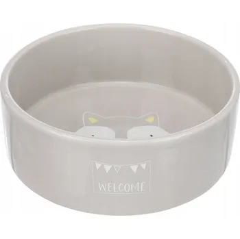 Miska pro psa Jedna keramická miska Trixie šedá 0,3 l