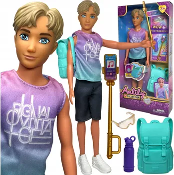 Panenka PANENKA KEN KEVIN STYLOVÝ FOTOGRAF DOPLŇKY PRO PANENKU INFLUENSER FASHIONISTA