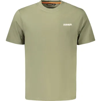 Pánská móda Napapijri NP0A88TRSSMALLBOXSS Pánské tričko arm. zelené XL