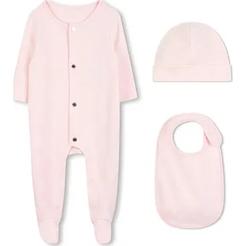 Dětská bavlněná souprava Michael Kors 3-pack R30503 růžová 03X, vel. 71