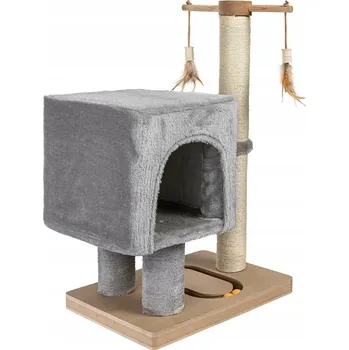 Nízké škrabadlo, pelíšek, škrabací sloupek Happet 61 - 100 cm