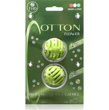 Osvěžovač vzduchu THD Cotton Flower vonné kuličky do sušičky 2 ks