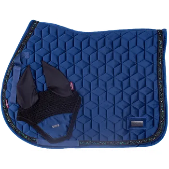 Set podsedlová dečka a čabraka KENTAUR 40597 Barva: tmavě modrá