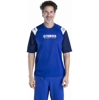 Pánské tričko Pánské MTB tričko s krátkým rukávem Alpinestars Yamaha BOTEV modré Velikost: XXL