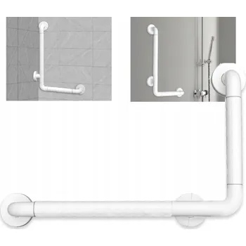 Madlo do koupelny Madlo, držák do koupelny WC Rohové madlo 90 st. pro invalidy