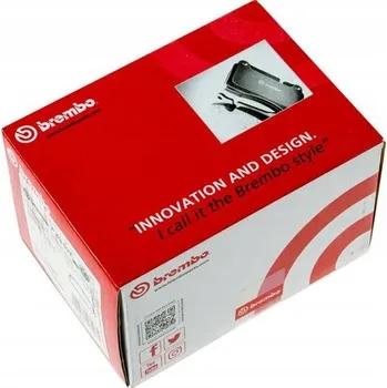 Brzdová destička BRZDOVÉ DESTIČKY BREMBO BRE P23189