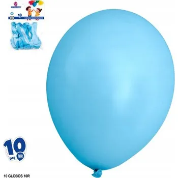 Balónek Ouda Party - Sada 10 modrých latexových balónků 25 cm (10 palců)