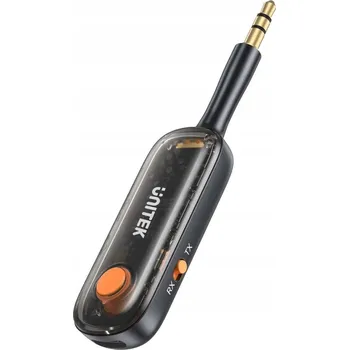 Bluetooth adaptér UNITEK 2v1 Bluetooth 5.3 adaptér vysílač/přijímač audio dosah 10m černý