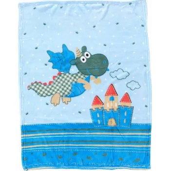 Dětská deka Dětská deka do kočárku plyšová deka Medvídek Teplá a Lehká