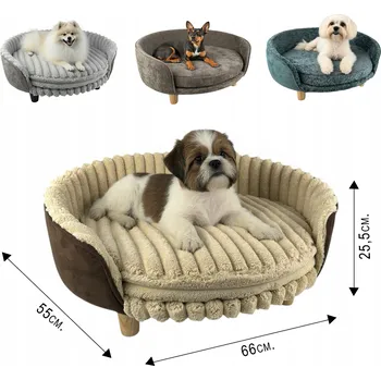 Pelíšek pro psa Pelíšek pro psy Pets heaven béžový 55 cm x 65 cm