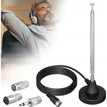 Příjem digitálního pozemního vysílání Pokojová anténa