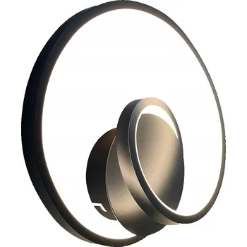 Nástěnné svítidlo Nástěnné svítidlo Milagro černé, integrovaný LED zdroj 0 W