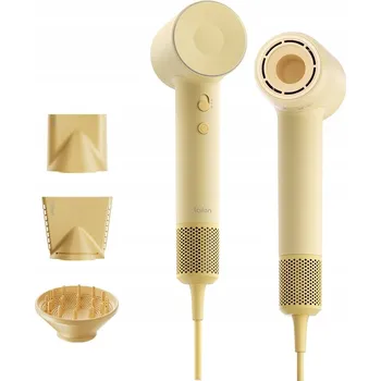 Fén Laifen Fén na vlasy SE 2 Special s ionizací, tichý, Difuzér, žlutý