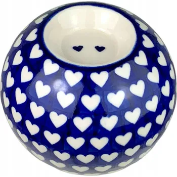 Svícen Svícen Koule D-10 Originální Keramika Bolesławiec