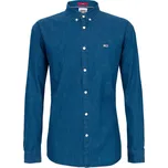 Tommy Jeans DMODM06562 Pánská košile modrá S