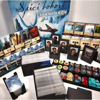 Příslušenství k deskovým hrám inserty Herman Custom 3D insert Spící bohové Pod neznámým nebem / Sleeping Gods: Distant Skies