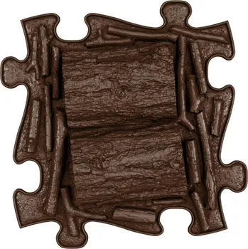 Muffik - ortopedická podlaha Klády tvrdé Hnědá MFK-008-2-1-12