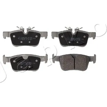 Brzdová destička Sada brzdových destiček, vždy 4 kusy v sadě JAPKO 510326