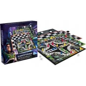 Desková hra Stolní hra BUZZ ASTRAL LIGHTYEAR KALEIDOSKOP HER, hry pro předškoláky, hra pro kluky, rodinná stolní hra, rodinná desková hra Cartamundi