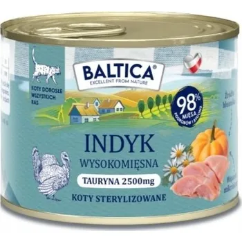 Krmivo pro kočku Baltica krmivo pro kočky krůta monoproteinová kočka dospělá konzerva 185 g