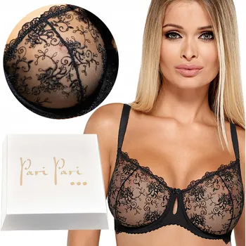 Podprsenka Měkká podprsenka Jenny PariPari černá 85D