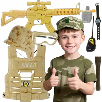 Karnevalový kostým Kostým Voják Adar vel. univerzální