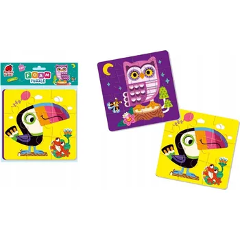 Pěnové puzzle 2v1. Ptáci