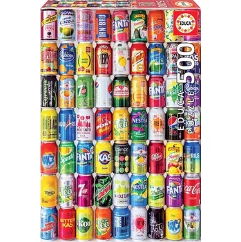Puzzle Educa Puzzle 500 dílků Puzzle 500 chladicích nápojů G3