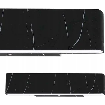 Nástěnné svítidlo Nástěnné svítidlo Milagro černé, integrovaný LED zdroj 12 W