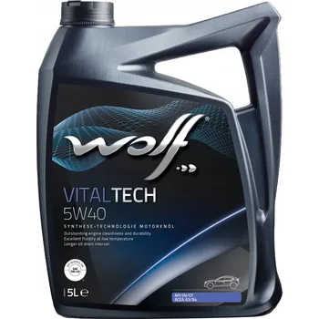 Motorový olej Motorový olej Wolf 5 l 5W-40