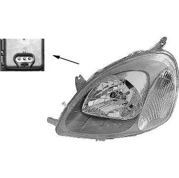 Přední světlomet Světlomet VAN WEZEL 5430964