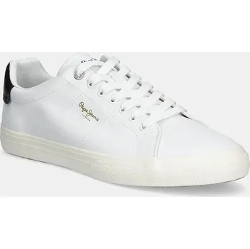 Pánské tenisky Sneakers boty Pepe Jeans KENTON FRESH M PMS31076 bílá 00X, EUR 41