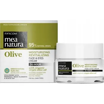 Pleťový krém Mea Natura Olivový 24 hodinový Krém na Obličej a Oči 50ml