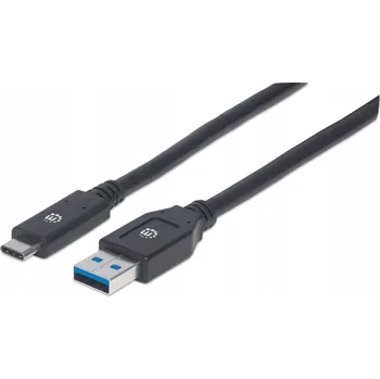 Datový kabel USB kabel - USB-C Manhattan 354981 černý 3m