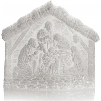 Svíčka Svíčka Vánoční Zázrak Štědrého večera - bílá