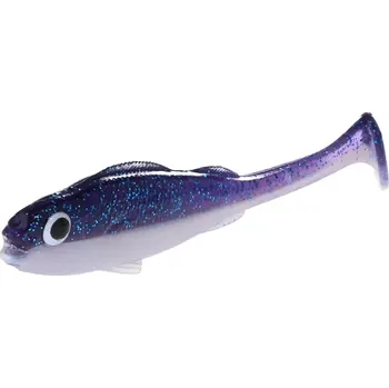 MIKADO - Gumová Nástraha Real Fish 9,5 cm Violet Perch 4 ks