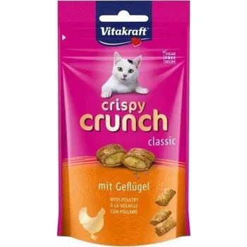 Pamlsek pro kočku Pamlsek Vitakraft Crispy Crunch kuřecí 60 g křupavý pro kočky