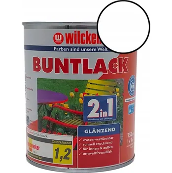 barva na zeď Vodouředitelná univerzální akrylátová lesklá barva 2v1 Wilckens Buntlack