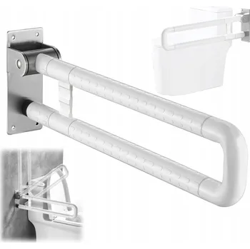 Madlo do koupelny Koupelnové madlo pro invalidy, sklopné, k WC, 60 cm