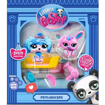 Figurka BANDAI Littlest Pet Shop Petfluencer Super Salon Sada 2 figurek 4+