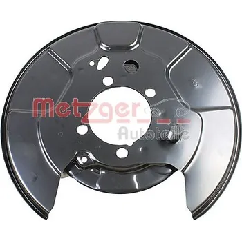 Brzdový systém Ochranný plech proti rozstřikování, brzdový kotouč METZGER 6115260