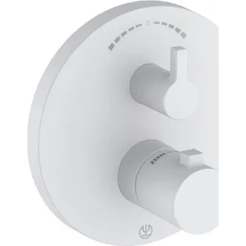 Kludi Termostatická baterie pod omítku, pro 2 spotřebiče, matná bílá - 208305315