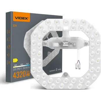 Žárovka LED Modul Vyměnitelný LED zdroj do lamp 32W VIDEX VL-MLC-32C 3000-4000-6500K