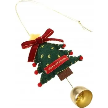 Vánoční dekorace Zdobená Vánoční Koule , zvonkovité Vánoční Baňky 1 cm 1 ks