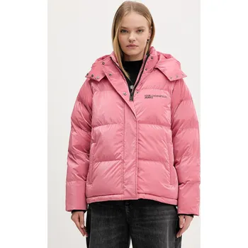 Dámská bunda Bunda Karl Lagerfeld Jeans A4W15020 oranžová 32X, vel. M