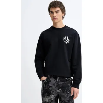 Pánská mikina Mikina Karl Lagerfeld Jeans B1M20050 černá 99X, vel. M