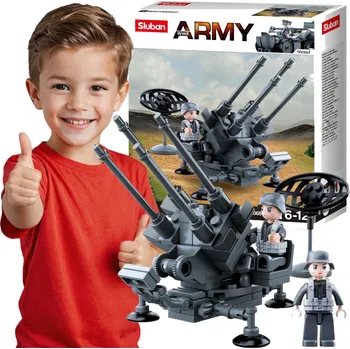 ostatní stavebnice Stavebnice Sluban Army WWII M38-B0680D