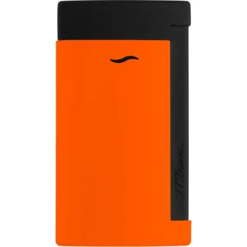 S.T. DUPONT - FLUO NEON Orange SLIM 7 - Turbo zapalovač