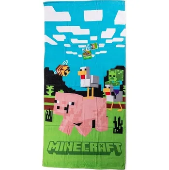 Ručník BAVLNĚNÝ RUČNÍK MINECRAFT 70x140 cm
