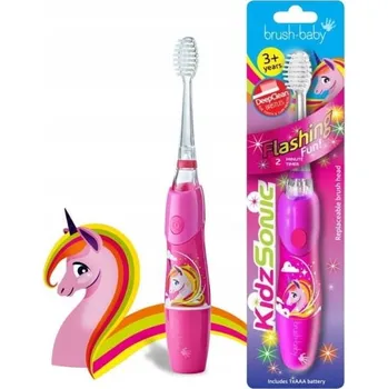 Péče o chrup Brush-Baby Kidz Sonický kartáček 3+ Unicorn (Jednorožec)